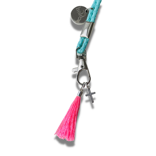 HOLDIE Petit Amulet Pink Tassel
