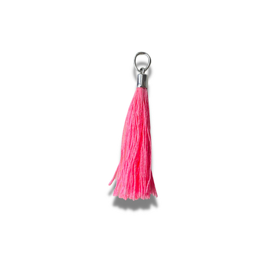 HOLDIE Petit Amulet Pink Tassel