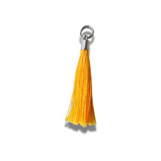 HOLDIE Petit Amulet Yellow Tassel