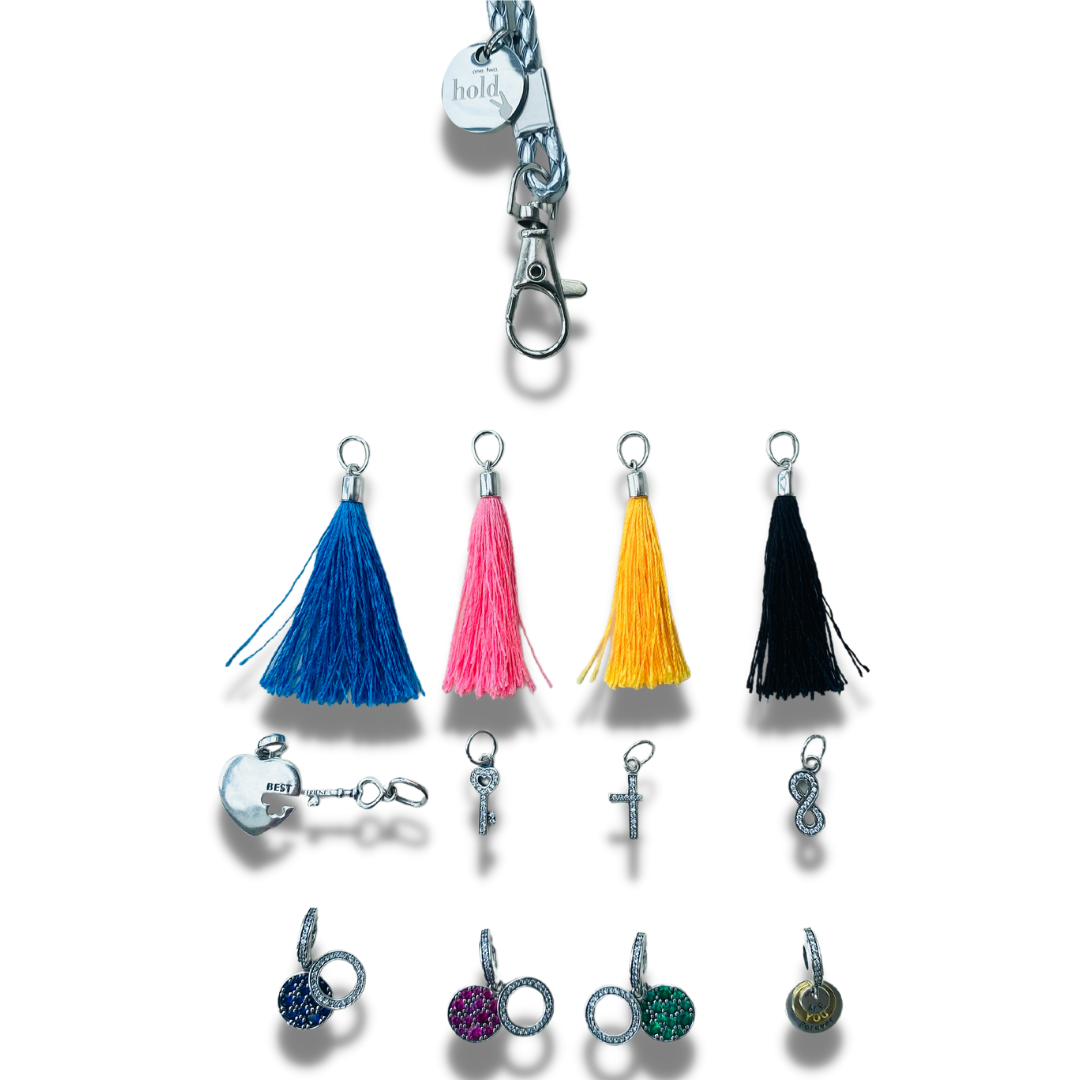 HOLDIE Petit Amulet Yellow Tassel